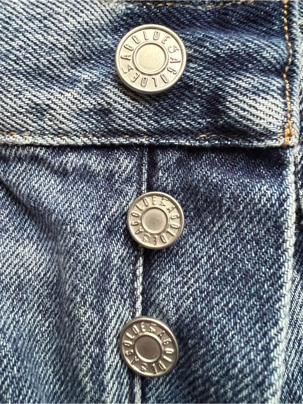 AGOLDE Parker Long Jean Shorts 22